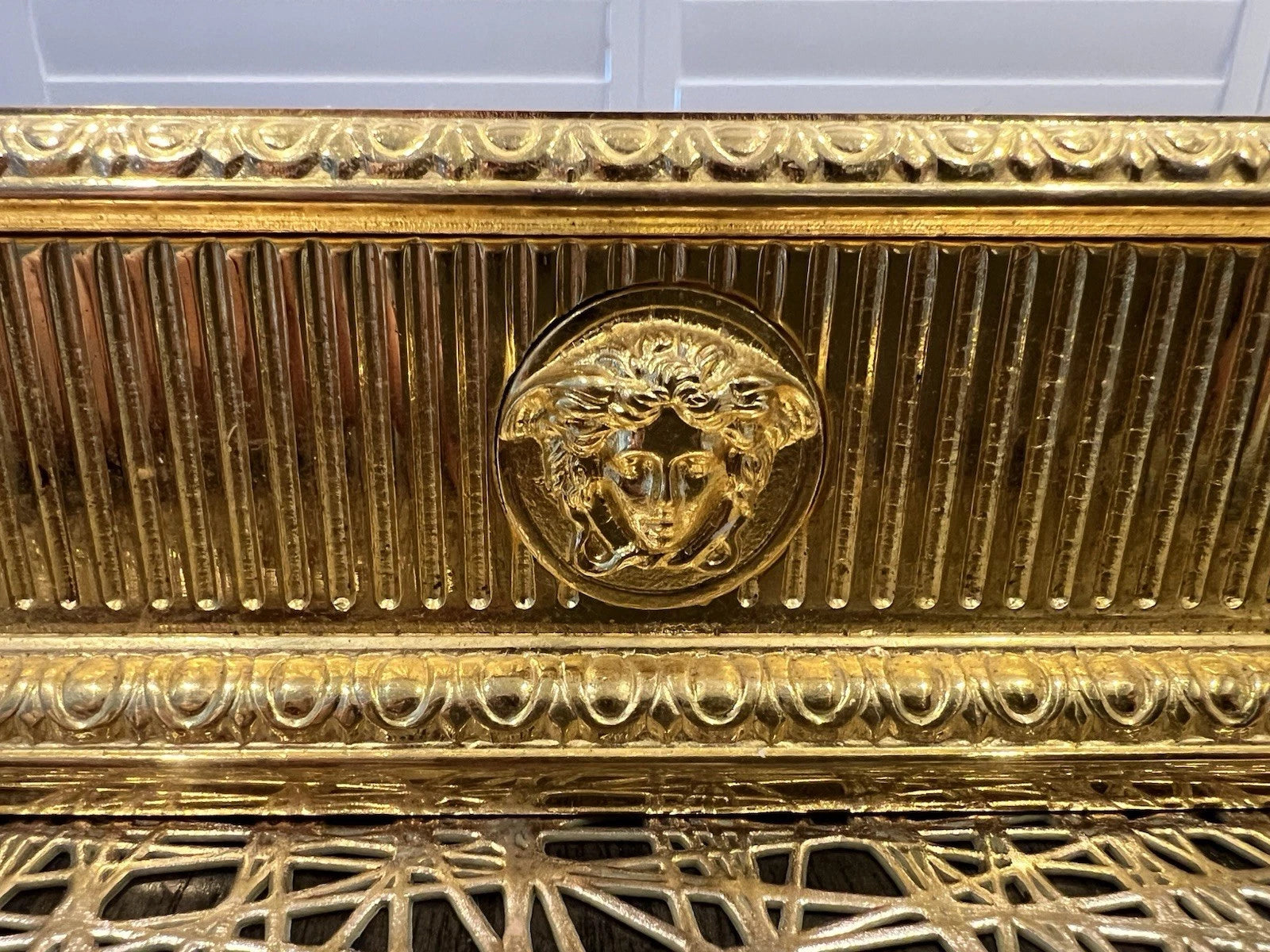 Original Versace Home Medusa Gold Metal Tissue Box Kleenex Holder | eBay